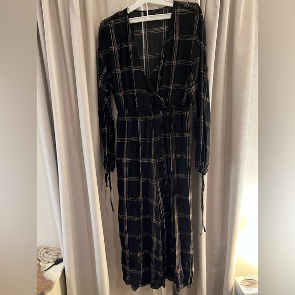ASOS Dresses & Skirts - ASOS Design Plaid Windowpane Jumpsuit NWOT 8